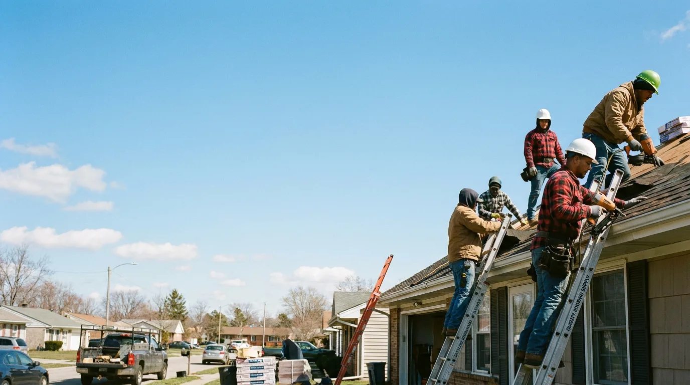 Roofing in Meraux, LA near me